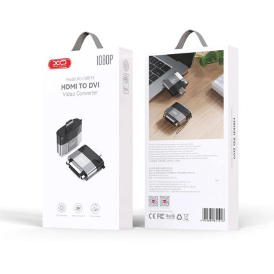 Переходник HDMI to DVI XO (GB013-HDMIDVI.tranish) Винница - изображение 5
