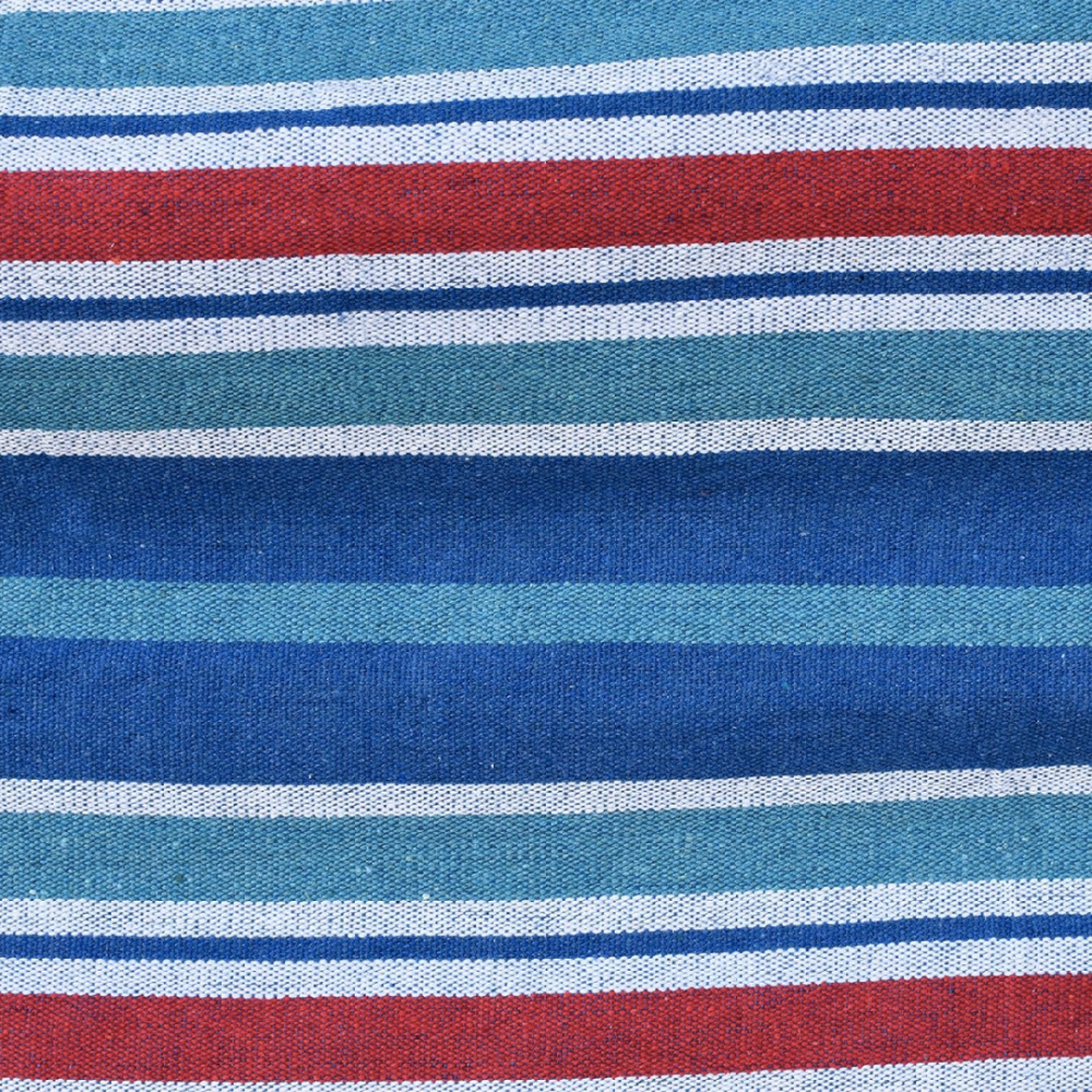 Гамак гавайський Jumi Garden тканинний з планкою синій із червоним Киев - изображение 5