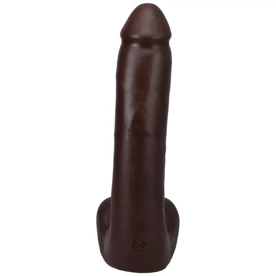 Фалоімітатор Doc Johnson The Realistic Cock ULTRASKYN - 9 Inch with Balls Chocolate Львів