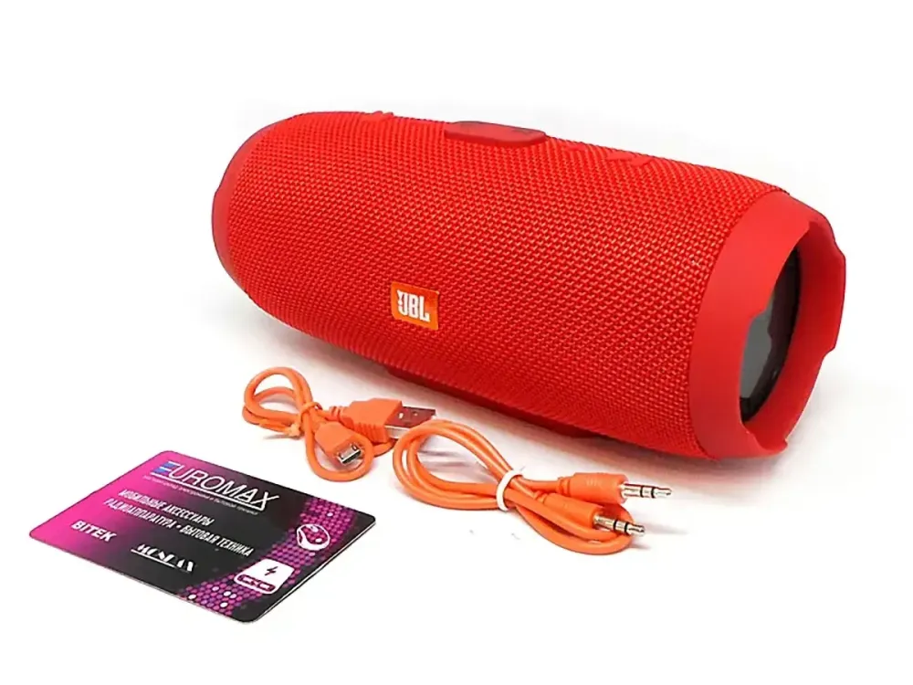 Портативна колонка Bluetooth Charge 3 J003: 2x10Вт, Connect+, PowerBank, IPX5, Speakerphone, до 12ч роботи Одеса - фото 2
