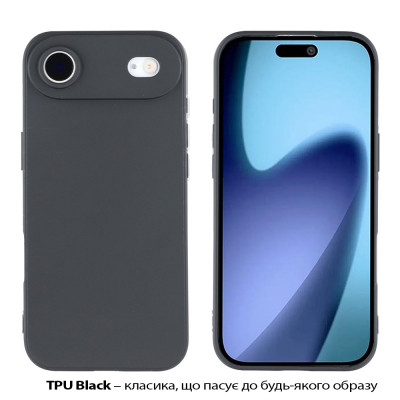 Чохол до мобільного телефона BeCover Apple iPhone 17 Air Black (713758) Вінниця - фото 2