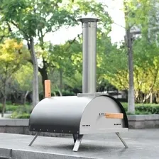 Гриль Zewnętrzny piec do pizzy, wypiekacz do pizzy, piec na pellet do pizzy z 13-calowym kamieniem do pizzy, termometrem, łopatką Київ - фото 1