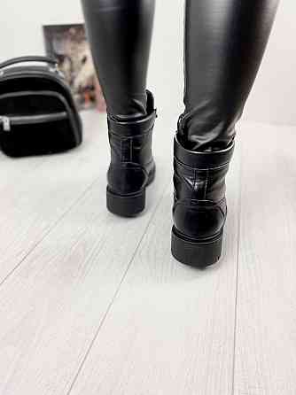 Черевики жіночі ARLEN чорні натуральна шкіра зима 37р. (2831) Коломыя