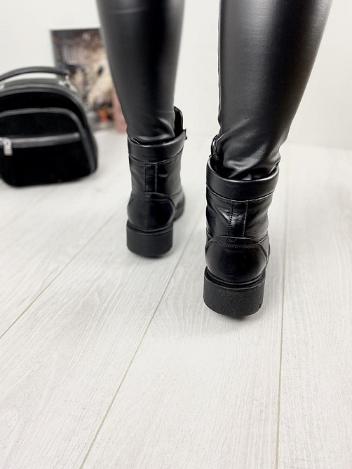 Черевики жіночі ARLEN чорні натуральна шкіра зима 37р. (2831) Коломыя - изображение 5