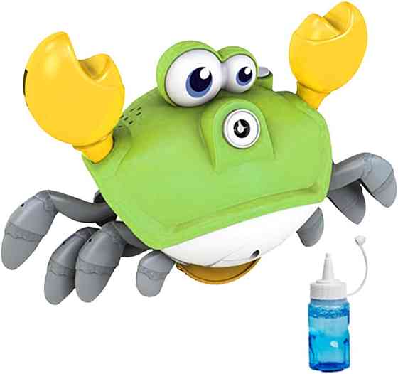 Генератор мыльных пузырей мыльные пузыри для детей аккумуляторный,игрушка детская автомат для мыльных пузырей зелёный Каменец-Подольский