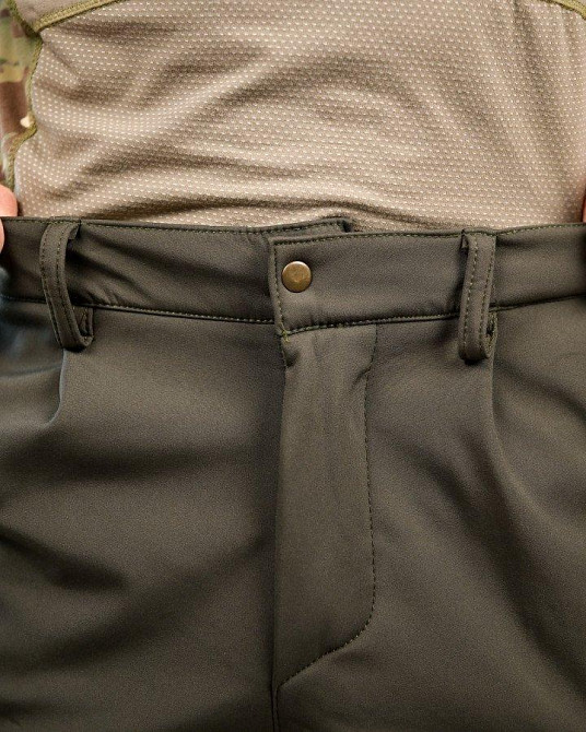 Тактичні штани софтшел REGION олива ВТ7618 Одеса - фото 7