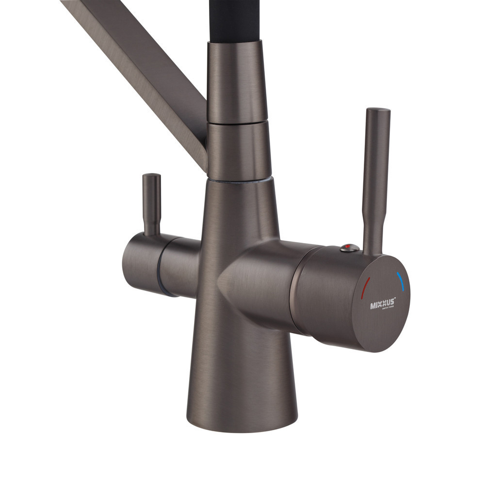 Змішувач для кухні Mixxus Premium Magnet 021 GRAPHITE REFL.BLACK (MI6975) ( 30834 ) Харьков - изображение 2