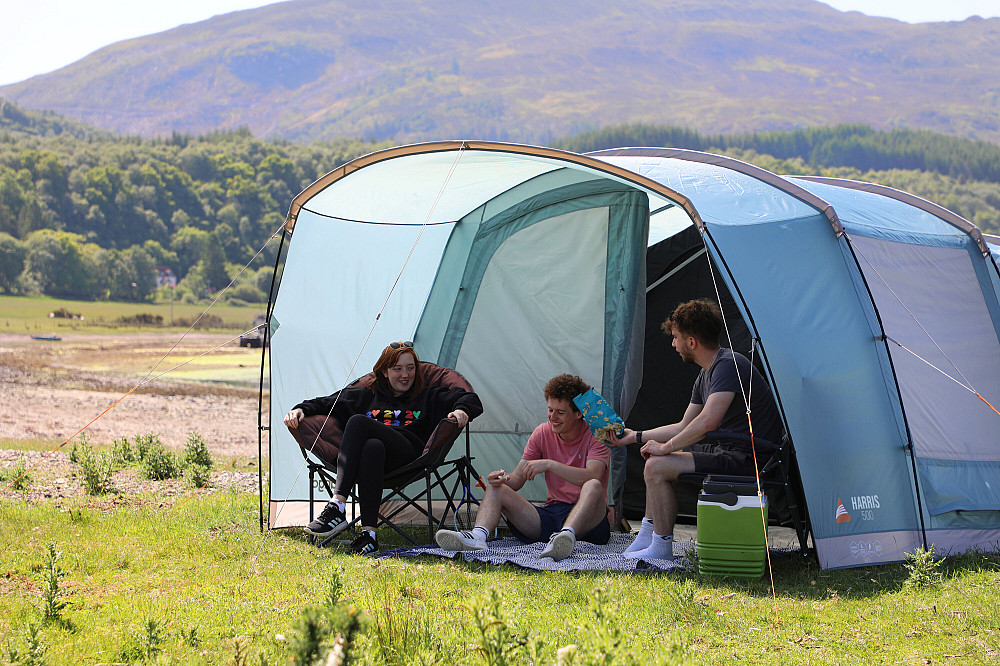 Палатка пятиместная Vango Harris 500 Mineral Green (TETHARRIS000002) Київ - фото 10