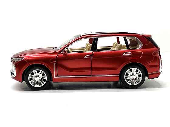 Машинка TK Union Group BMW X7 1:24 звук світло інерція рухомі елементи Червона (GT-05545) Чернігів