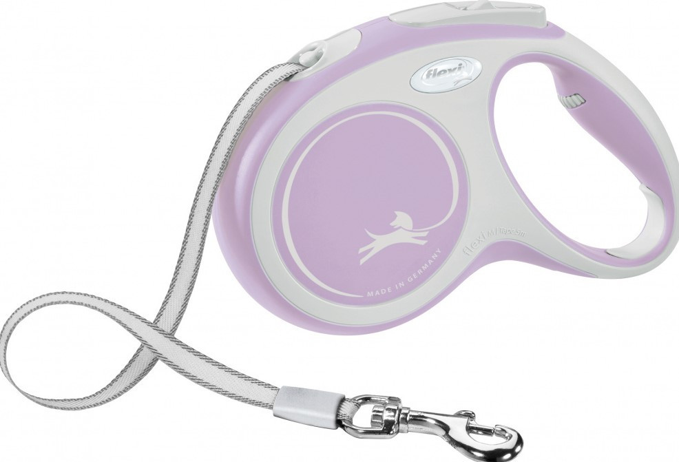 Flexi Comfort M поводок-рулетка (5м, до 25кг, стрічка) Вінниця - фото 1