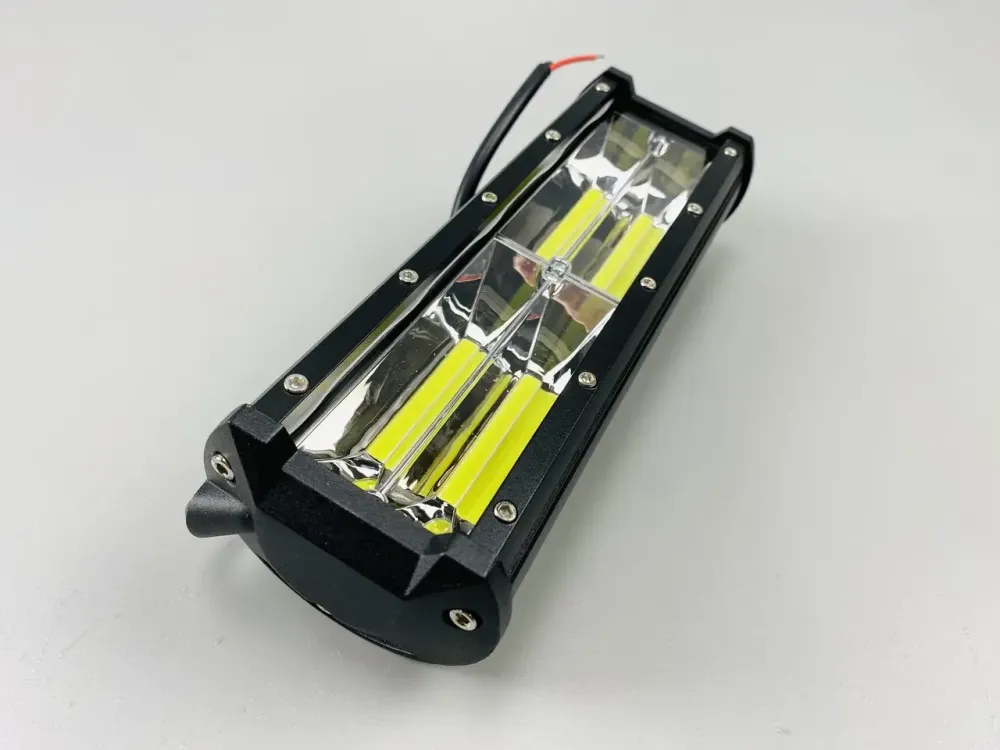 Фара LED прямокутна (chip COB) 144W 6000K (4 діода) (x 24см 8см x 6см) Мукачево - фото 9