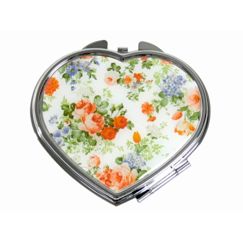 Зеркальце косметическое в форме сердца Киев - изображение 1