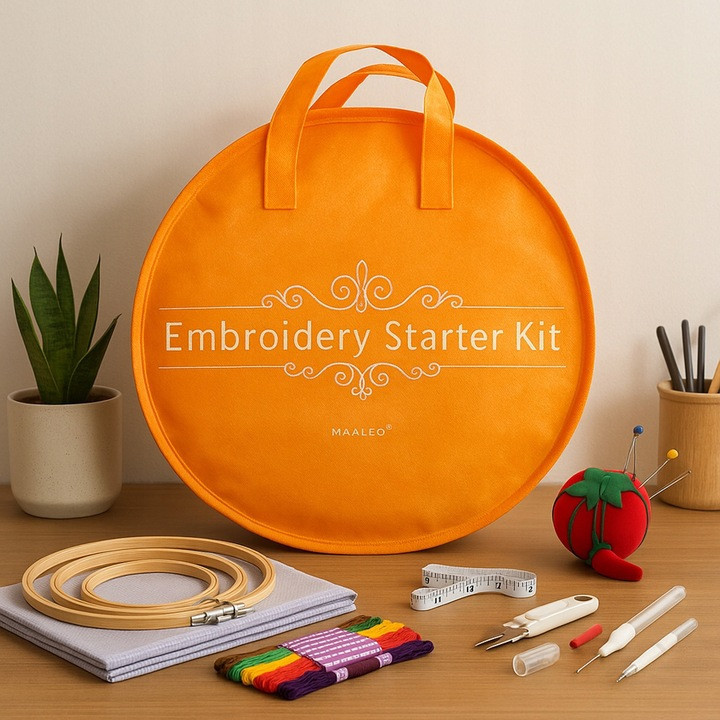 Набор ниток для вышивания мулине 100 цветов с аксессуарами Maaleo (25724) Нововолынск - изображение 7