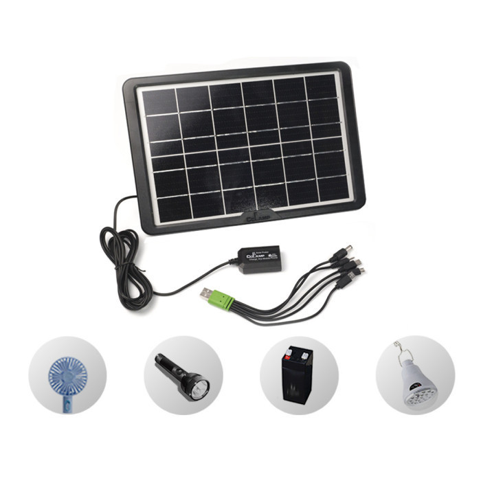 Компактная солнечная панель CL-680 8Вт для кемпинга, путешествий и зарядки устройств 120×105мм Одесса - изображение 3