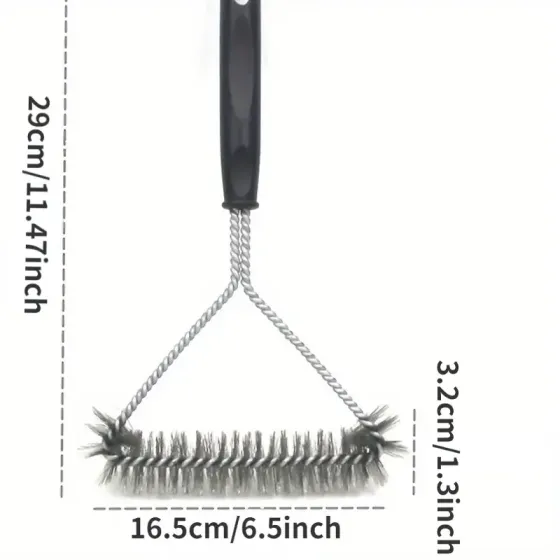 Щетка для гриля и мангала из нержавеющей стали Киев