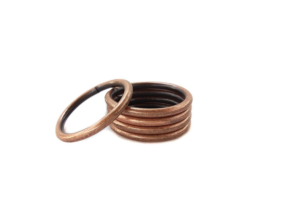 Кольца для металлического кованого карниза (цвет мідь, упак 10 шт) 16 мм Бровары - изображение 1