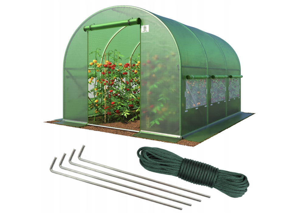 Парник теплиця Garden Rosa 6м2 (300х200х200см) Польща Київ - фото 1