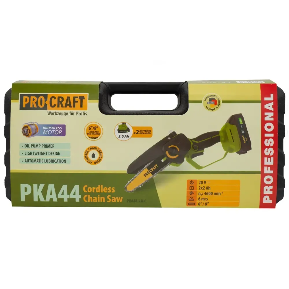 Акумуляторна міні пила Procraft PKA44 (2 акб) Кейс Коломия - фото 1