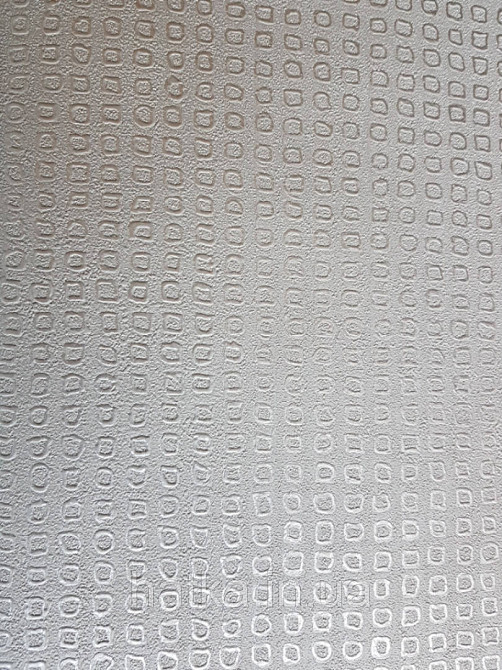 Шпалери Marburg Tango 58833 лофт геометрія сріблясті невеликі кола фігури на бежевому фоні 10.05х0.70 м. Київ - фото 1