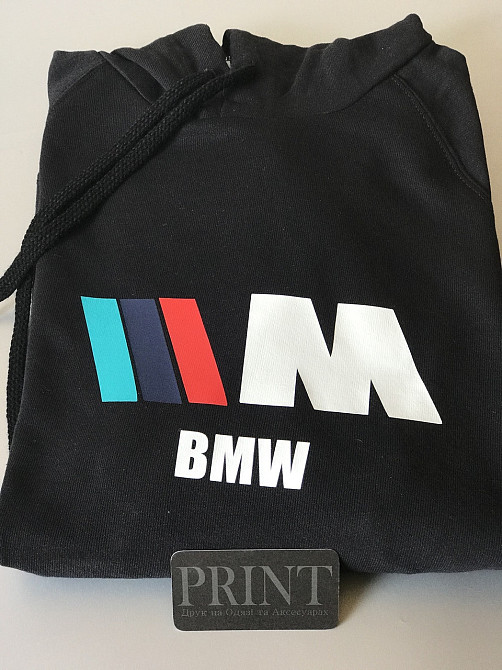 Мужской\ Женский худи с  капюшоном .100% хлопок BMW Черновцы - изображение 3
