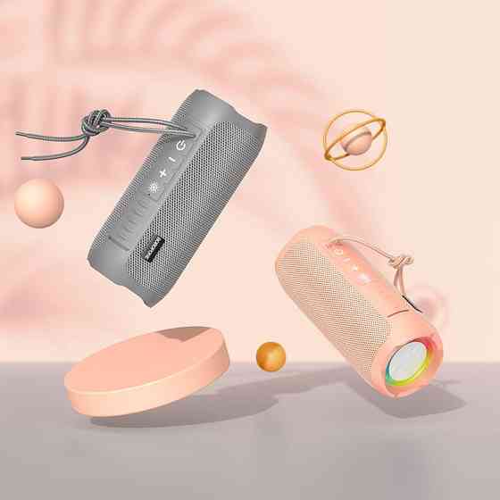 Портативна колонка BOROFONE BR21 Sports BT speaker Candy Pink Київ