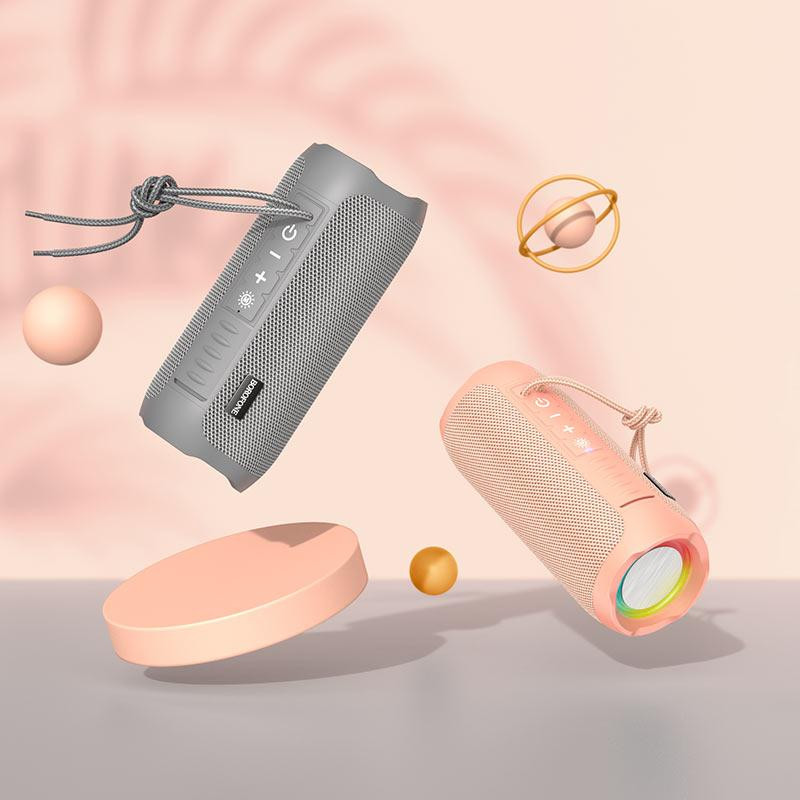 Портативна колонка BOROFONE BR21 Sports BT speaker Candy Pink Київ - фото 2