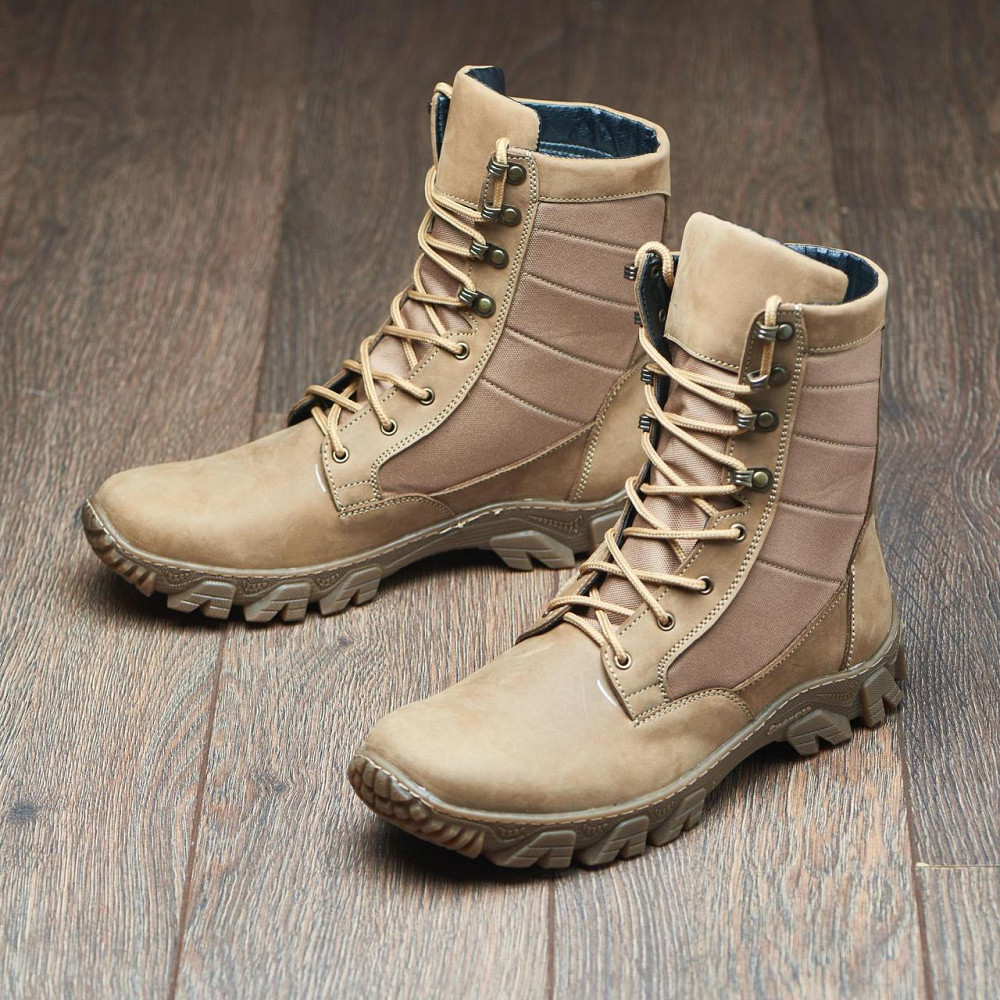Тактичні берці 103-ТБ койот - демісезонні, міцні, полегшені, армійське взуття для ЗСУ та туризму Харків - фото 8