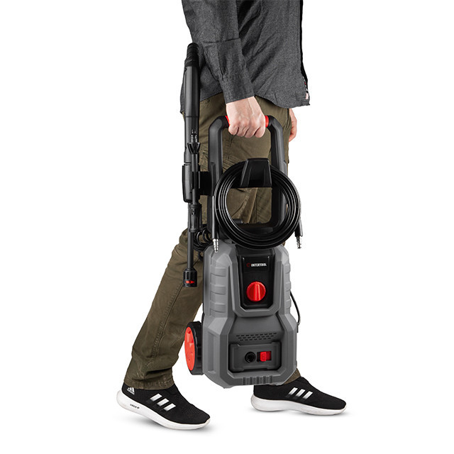 Мийка високого тиску, 1,6 кВт, 90-130 бар, 7 л/хв, шланг 5 м INTERTOOL DT-1514 Київ - фото 8