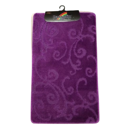 Килимок для ванної кімнати 50*90см темно-фіолетовий ELIF Житомир - фото 1