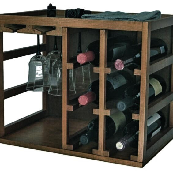 Настільна винна полиця "Істеро" капучино Миколаїв - фото 1