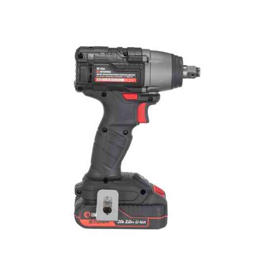 Гайкокрут акумуляторний INTERTOOL WT‑0364, 20 В, 300 Nm, 2500 об/хв, 3000 уд/хв, 1/2", Li-ion, 2,0 Ач, ЗП 2 A - для автосервісу Львів