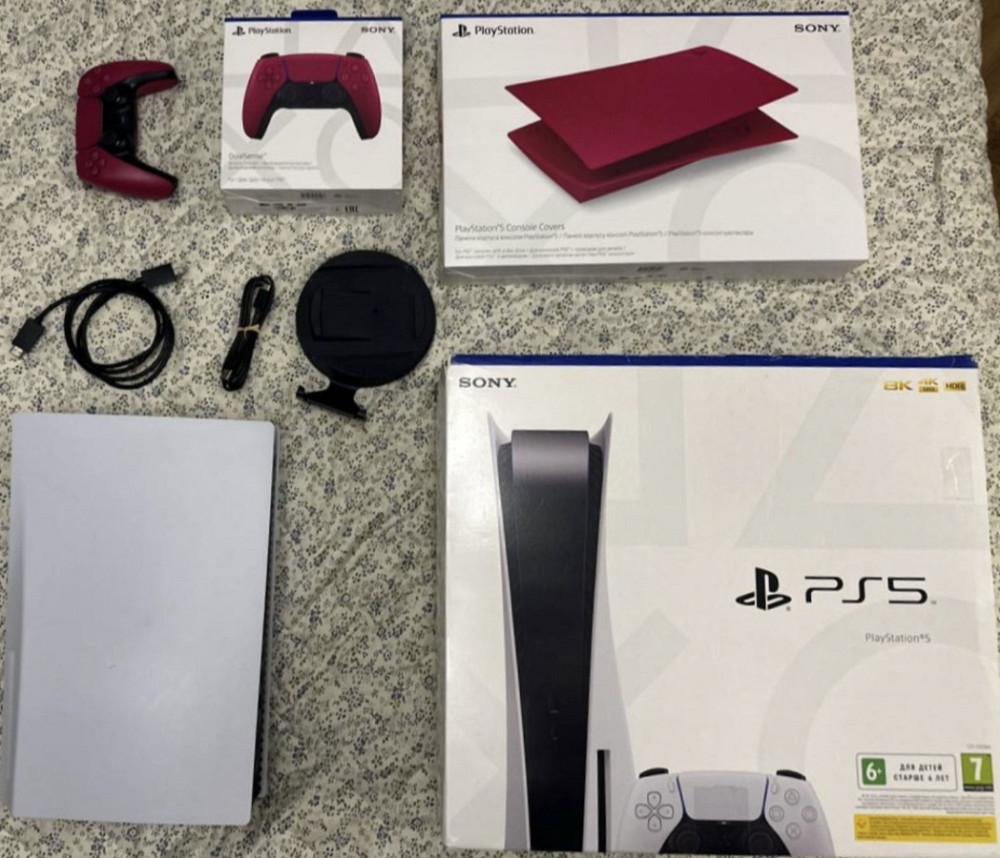 Приставка Sony PlayStation 5 PS5/ Dual Sense / Console Covers. Киев - изображение 1
