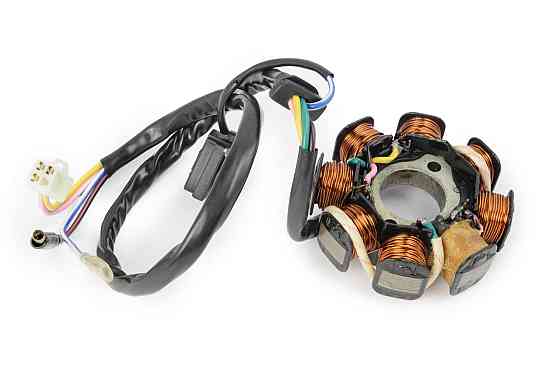 Статор генератора скутер 4 Т китай 50 (7+1 катушек) Мукачево