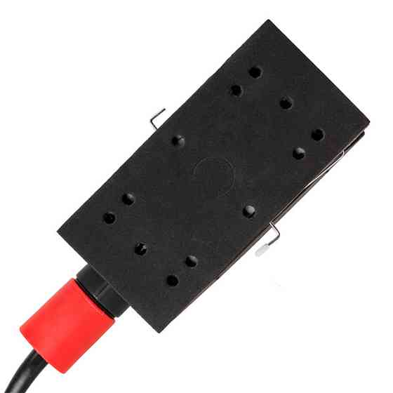 Шліфмашина вібраційна INTERTOOL WT-0521, 200 Вт, 11000 об/хв, платформа 187×90 мм - Електрична Шліфмашина Львів