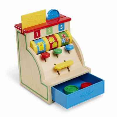 Розвиваюча іграшка Melissa&amp;Doug Перший дерев'яний касовий аппарат (MD3378) Вінниця