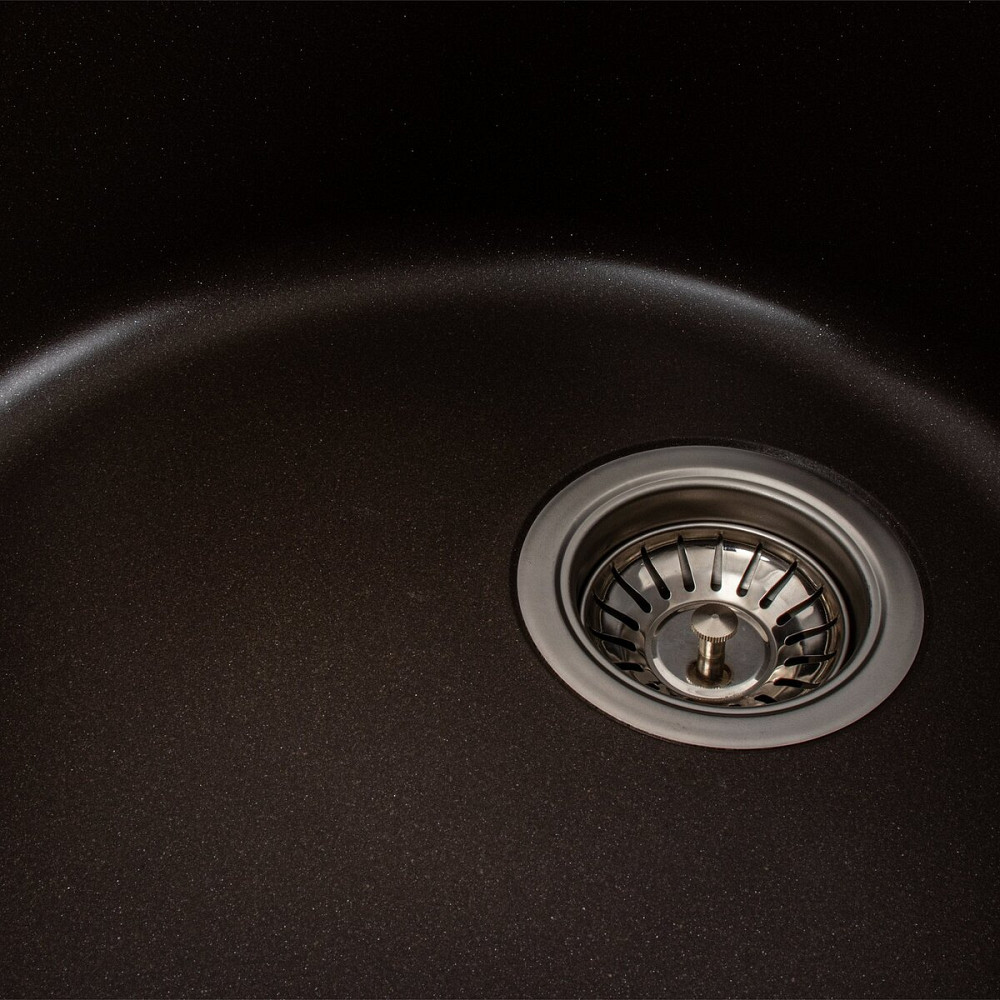 VALESO Гранітна мийка для кухні VALESO SOUL 6250 матова Темна скеля Коломия - фото 5