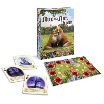 Настільна гра WoodCat Лис та Ліс. Дует (The Fox in the Forest Duet) (укр.) (wdct011) Вінниця - фото 3