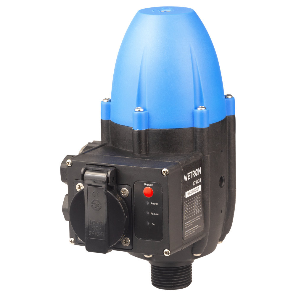 Wetron Контроллер давления электронный 1.1кВт Ø1" рег. давл вкл 1.5-3.0 бар + розетка и вилка W Коломия - фото 7