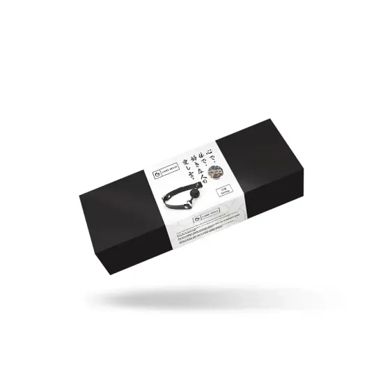 Кляп Liebe Seele Black Organosilicon Ball Gag Львів