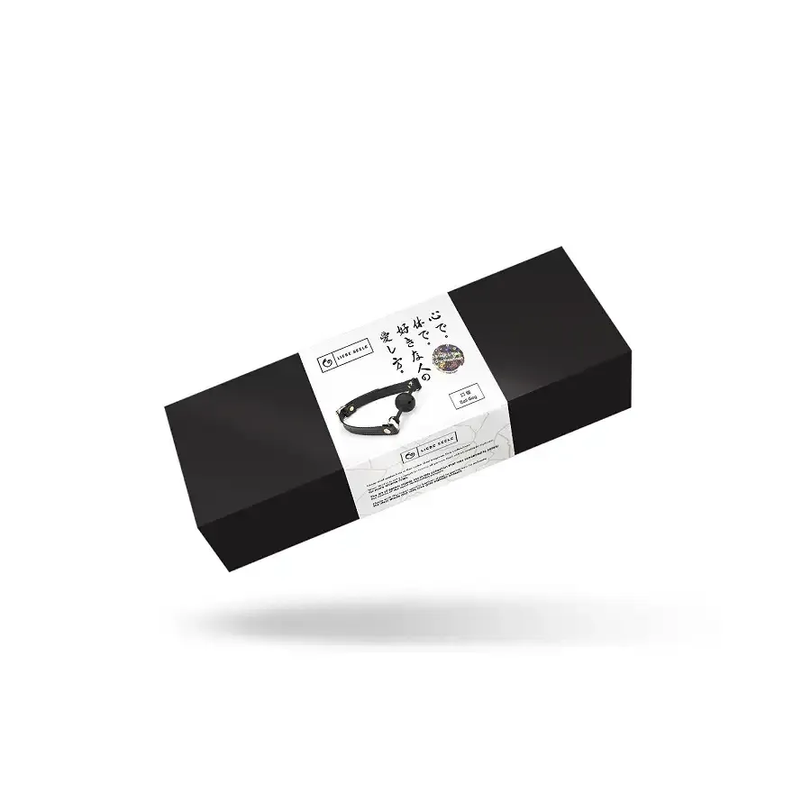 Кляп Liebe Seele Black Organosilicon Ball Gag Львів - фото 6