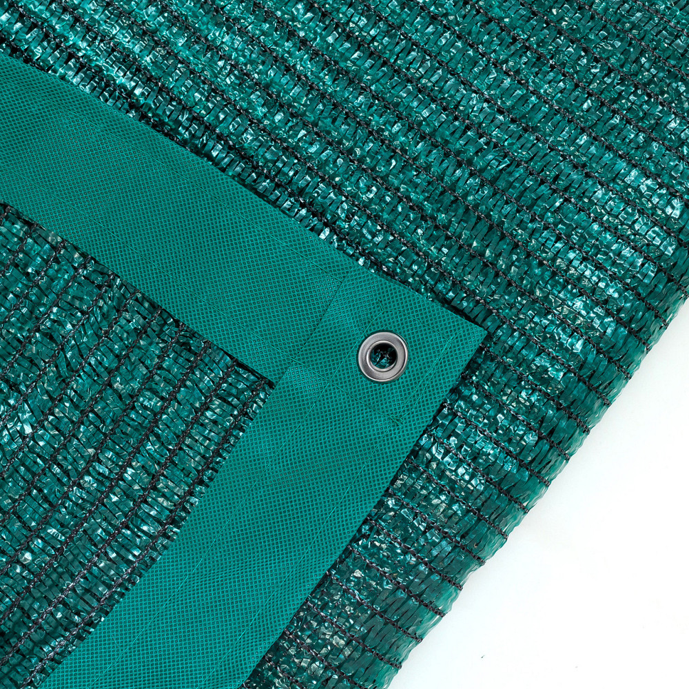 Сітка 80% 4 м*6 м з люверсами посилена затіняюча сітка для паркану Дніпро - фото 4