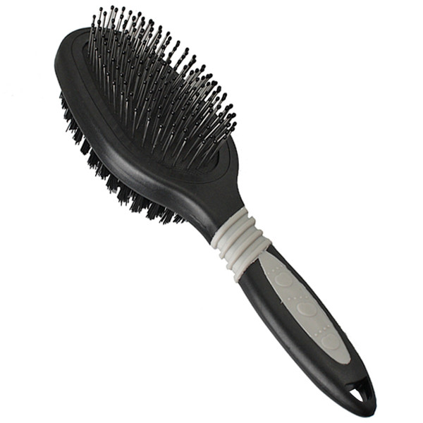 Flamingo Groo’Me Bristle Brush&Pin L ФЛАМІНГО ГРУМІ БРІСТЛ ЩІТКА ДВУСТОРОННЯ для собак Київ - фото 1