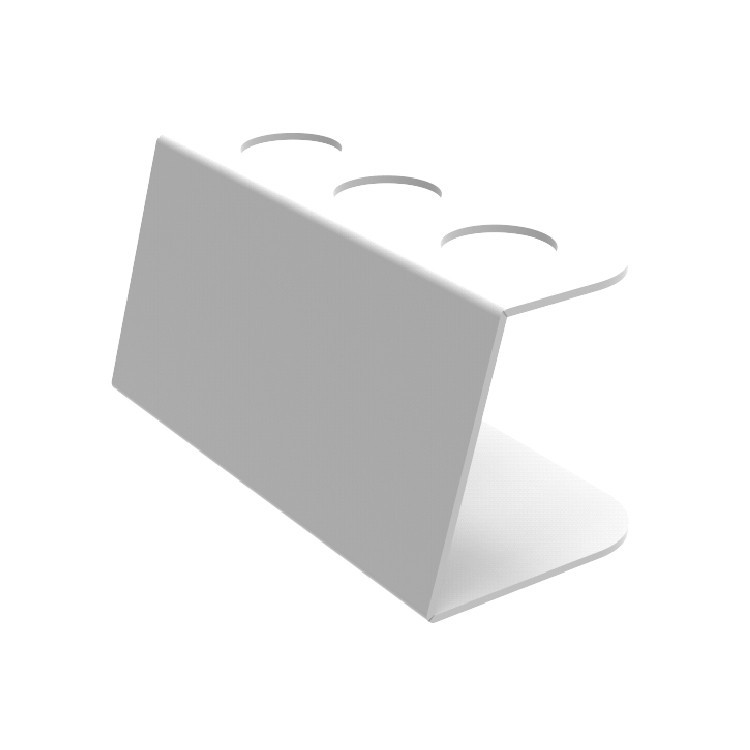 Подставка EKOSTAR для вафельного рожка на 3шт. Белая Киев - изображение 2