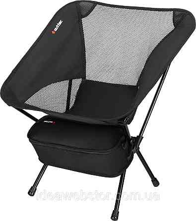 Крісло туристичне ультралегке розкладне Outtec Moon Chair Light з чохлом чорний Київ