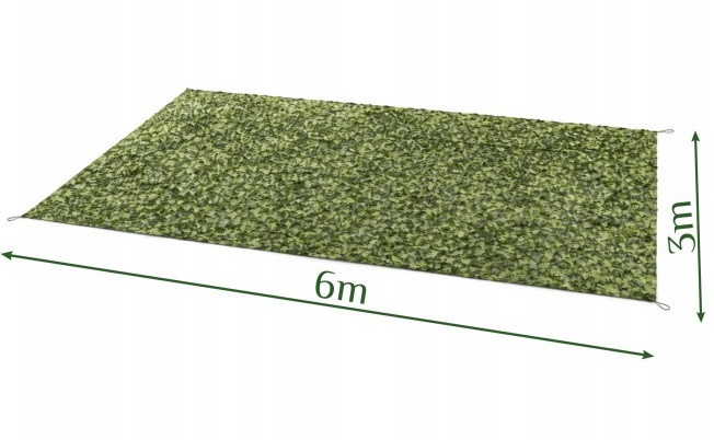 Камуфляжна маскувальна сітка розміром 3х6 метрів з кріпленнями Gardlov (27385) Нововолинськ - фото 7