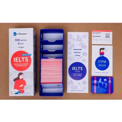 Обучающий набор English Student Карточки для изучения английского языка English Student IELTS уровень 7.0-8.0 (укр.) (591226015) Винница