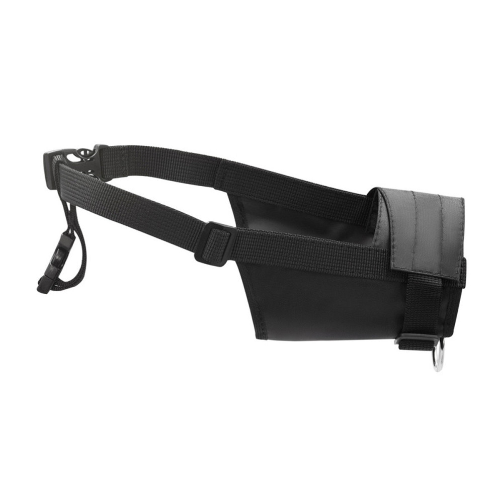 Намордник з нейлону "Dog Extreme" регульований з п/к №3 (А:25-34см) (ротвейлер, сенбернар, кане-корсо, ньюфаундленд) чорний Київ - фото 1