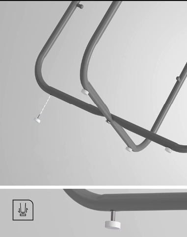 Журнальний столик Leobert Sharp з кошиком сірий Киев - изображение 4