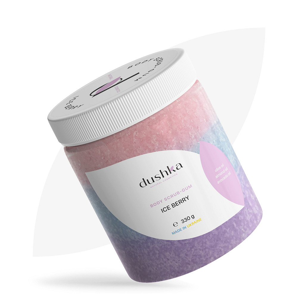 Скраб-жвачка для тела Ice Berry Dushka 330 г Киев - изображение 1