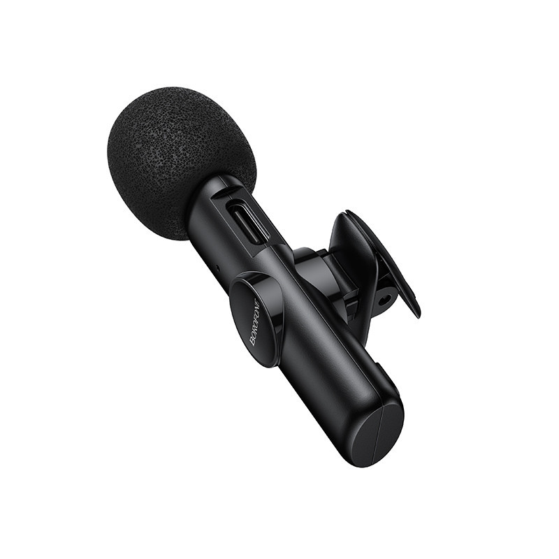 Бездротова мікрофонна система BOROFONE BFK16 Winner (Type-C) Black Одеса - фото 5